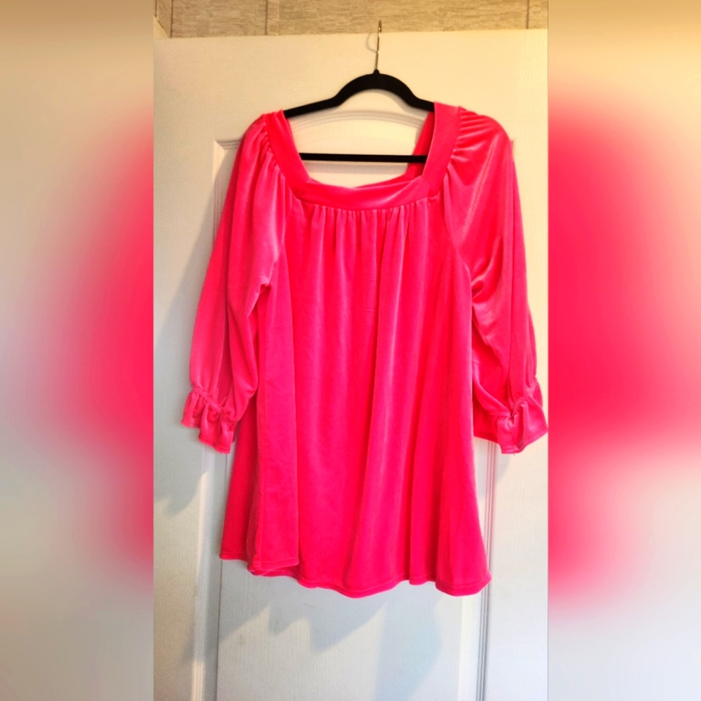 Unbranded Womens velvet tunic size L EUC